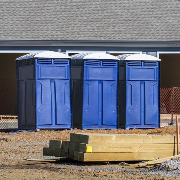 are there any additional fees associated with porta potty delivery and pickup in Descanso California